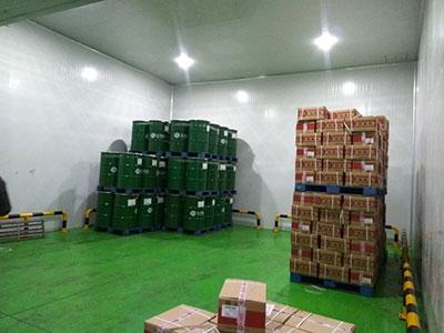 Холодильный склад для сырьевых материалов CoCa Cola